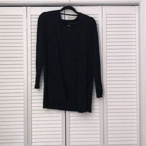 Black cardigan